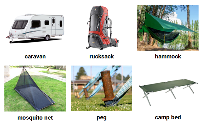 Từ vựng tiếng Anh về cắm trại (phần 3)