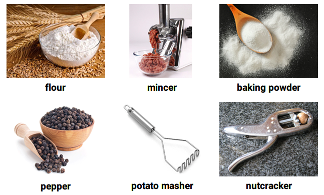 Từ vựng tiếng Anh về nhà bếp (phần 5)
